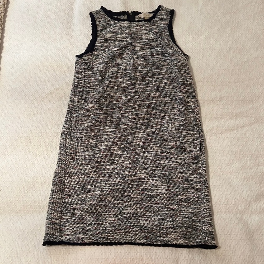 Loft tweed dress